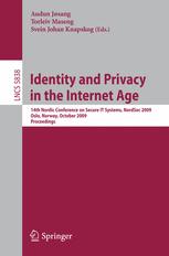Identity and Privacy in the Internet Age - Audun JÃ¸sang; Torleiv Maseng; Svein J. Knapskog