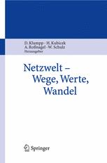 ISBN 9783642050534 product image for Netzwelt - Wege, Werte, Wandel | upcitemdb.com