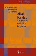 Alkali Halides - D.B. Sirdeshmukh; L. Sirdeshmukh; K.G. Subhadra