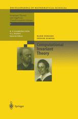 Computational Invariant Theory - Harm Derksen; Gregor Kemper