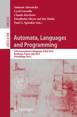 Automata, Languages and Programming - Samson Abramsky; Cyril Gavoille; Claude Kirchner; Friedhelm Meyer auf der Heide; Paul Spirakis