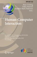 Human-Computer Interaction - Peter Forbrig; Fabio Paternó; Annelise Mark Pejtersen
