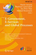 E-Government, E-Services and Global Processes - Marijn Janssen; Winfried Lamersdorf; Jan Pries Heje; Michael Rosemann