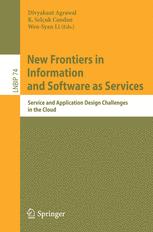 New Frontiers in Information and Software as Services - Divyakant Agrawal; K. SelÃ§uk Candan; Wen-Syan Li