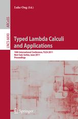 Typed Lambda Calculi and Applications - Luke Ong