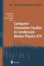 Computer Simulation Studies in Condensed-Matter Physics XIV - D.P. Landau; S.P. Lewis; H.-B. SchÃ¼ttler