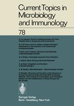 Current Topics in Microbiology and Immunology - W. Arber; W. Henle; P. H. Hofschneider; J. H. Humphrey; J. Klein; P. Koldovský; H. Koprowski; O. Maaløe; F. Melchers; R. Rott; H. G. Schweiger; L. Syru?ek; P. K. Vogt