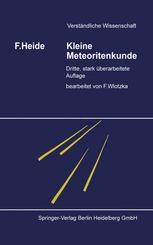 Kleine Meteoritenkunde - Frank Wlotzka; Fritz Heide