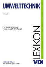 VDI-Lexikon Umwelttechnik - Franz-Josef Dreyhaupt