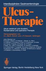 Ulcus-Therapie - A.L. Blum; J.R. Siewert