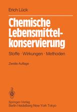 Chemische Lebensmittelkonservierung - Erich LÃ¼ck