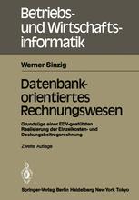 Datenbankorientiertes Rechnungswesen - Werner Sinzig