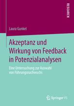 Akzeptanz und Wirkung von Feedback in Potenzialanalysen - Laura Gunkel