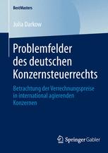 Problemfelder des deutschen Konzernsteuerrechts - Julia Darkow