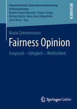 Fairness Opinion - Mario Zimmermann