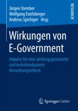Wirkungen von E-Government - Jürgen Stember; Wolfgang Eixelsberger; Andreas Spichiger