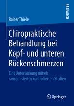 Chiropraktische Behandlung bei Kopf- und unteren RÃ¼ckenschmerzen - Rainer Thiele