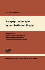 Kurzpsychotherapie in der Ã¤rztlichen Praxis - T.H. Winkler; H-R. Rechenberger