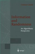 Information and Randomness - Cristian Calude; G.J. Chaitin; A. Salomaa