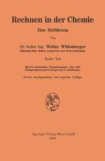 Rechnen in der Chemie - Walter Wittenberger
