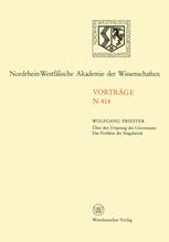 �ber den Ursprung des Universums: Das Problem der Singularität - Wolfgang Priester