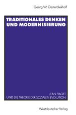 Traditionales Denken und Modernisierung - Georg W. Oesterdiekhoff