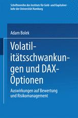 VolatilitÃ¤tsschwankungen und DAX-Optionen - Adam Bolek