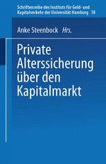 Private Alterssicherung Ã¼ber den Kapitalmarkt - Anke Steenbock