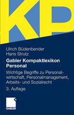 Gabler Kompaktlexikon Personal - Ulrich Büdenbender; Hans Strutz