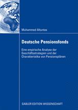 Deutsche Pensionsfonds - Prof. Dr. Heinrich R. Schradin; Muhammed Altuntas
