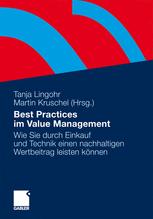 Best Practices im Value Management - Tanja Lingohr; Martin Kruschel