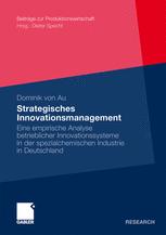 Strategisches Innovationsmanagement - Dominik von Au