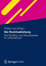 ISBN 9783834967367 product image for Die Rechtsabteilung | upcitemdb.com
