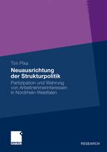 Neuausrichtung der Strukturpolitik - Tim Pixa