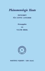 Phänomenologie Heute - W. Biemel