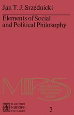Elements of Social and Political Philosophy - Jan J.T. Srzednicki