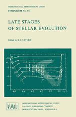 Late Stages of Stellar Evolution - R.J. Tayler