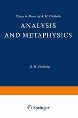Analysis and Metaphysics - Keith Lehrer