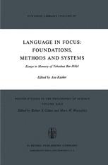 Language in Focus: Foundations, Methods and Systems - A. Kasher