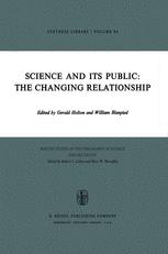 Science and Its Public: The Changing Relationship - G. Holton; W. Blanpied