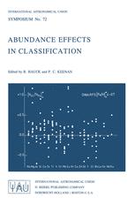 Abundance Effects in Classification - B. Hauck; P.C. Keenan