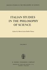 Italian Studies in the Philosophy of Science - M. Tvrdý; Maria Luisa Dalla Chiara