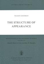 The Structure of Appearance - Geoffrey Hellman; Nelson Goodman