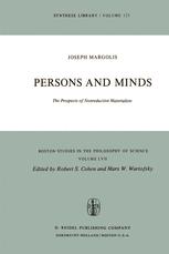 Persons and Minds - Joseph Margolis