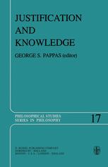 Justification and Knowledge - G. S. Pappas