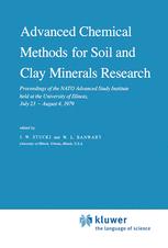 Advanced Chemical Methods for Soil and Clay Minerals Research - J.W. Stucki; W.L. Banwart