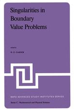 Singularities in Boundary Value Problems - H.G. Garnir