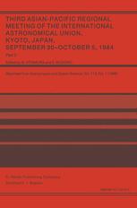 Third Asian-Pacific Regional Meeting of the International Astronomical Union - M. Kitamura; E. Budding