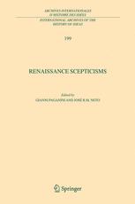 Renaissance Scepticisms - Gianni Paganini; JosÃ© R. M. Neto