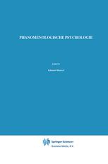 Phänomenologische Psychologie - Edmund Husserl; W. Biemel